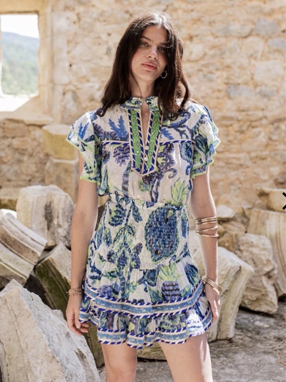 Piti Cuiti Ocean Pearl Dress BNWT M/L